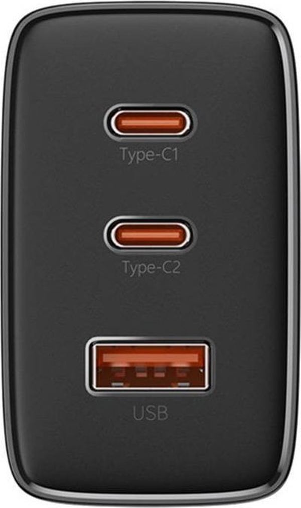 Φορτιστής Baseus OS-Cube Pro 1x USB-A 2x USB-C 3 A (P10152301113-00)