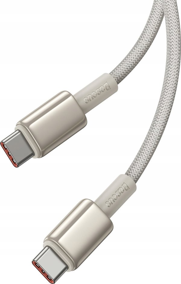 Καλώδιο USB Baseus USB-C - USB-C 2 m Χρυσό (BSU4882)