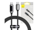 Καλώδιο USB Baseus USB-C - USB-C 1 m Μαύρο (BSU2773BLK)
