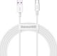 Baseus Superior USB 2.0 Cable USB-C male - USB-A male Λευκό 2m (CATYS-A02) (BASCATYSA02)