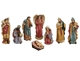 ΧΡΙΣΤΟΥΓΕΝΝΙΆΤΙΚΕΣ ΦΙΓΟΎΡΕΣ NATIVITY SET OF 8 FIGURINES, POLYRESIN, (H) 5-16CM 4007698019129