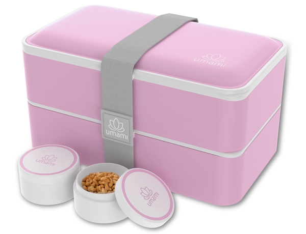 Δοχείο Φαγητού Lunch Box - Bento Box Classic Umami - Kawaii Pink - Κατάλληλο για Φούρνο Μικροκυμάτων 3770010398233