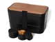 Δοχείο Φαγητού Lunch Box - Bento Box Premium Nestable Umami - Cherry Black - Κατάλληλο για Φούρνο Μικροκυμάτων 3760326460588