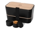 Δοχείο Φαγητού Lunch Box - Bento Box Wood Edition Umami - Walnut Black - Κατάλληλο για Φούρνο Μικροκυμάτων 3760326460564
