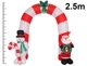 ΕΟΡΤΑΣΤΙΚΉ ΔΙΑΚΌΣΜΗΣΗ ΜΕΓΆΛΟΥ ΜΕΓΈΘΟΥΣ ARCHE INFLATABLE W LED 250CM
