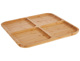 Πιατέλα Bamboo Excellent Houseware με 4 ξεχωριστά τμήματα 8719987314643