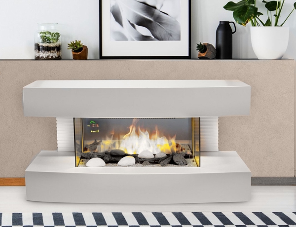 ΗΛΕΚΤΡΙΚΆ ΤΖΆΚΙΑ HEATER WALL TORONTO 230V 2000W CLASSIC FIRE 17LED 8711252249438