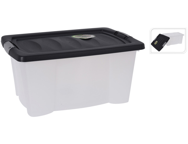 Κουτί αποθήκευσης πλαστικό με καπάκι - 13L 8720573387545