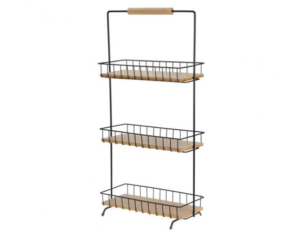 Οργανωτής κουζίνας Excellent Houseware με 3 ράφια και ύψος 58cm 8720573217293