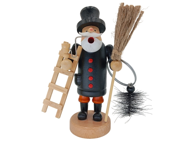 ΠΑΡΑΔΟΣΙΑΚΟΊ ΞΎΛΙΝΟΙ SMOKERS SMOKE FIGURE WOOD  7X15X6CM,(10040744) 30105-14 4250244500071