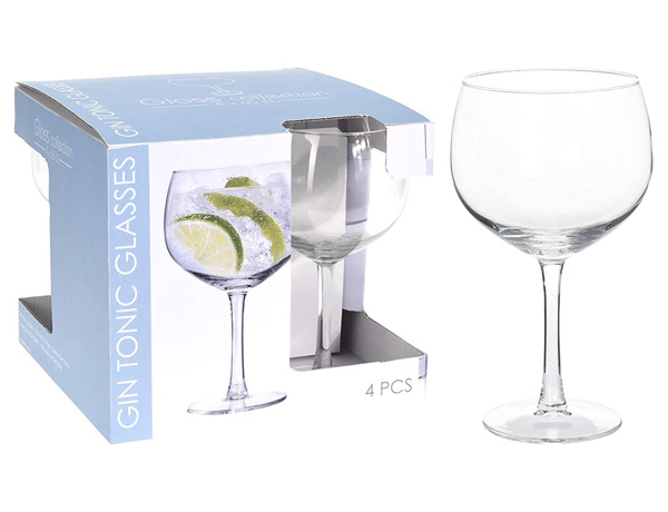 Σετ Ποτήρια Gin Excellent Houseware 650ml - 4 τεμάχια 8719202459593
