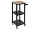 ΤΡΌΛΕΪ ΚΟΥΖΊΝΑΣ BLACK TROLLEY 37X45X84.5CM HD7105 3664944302438