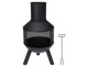 ΤΖΑΚΙΑ ΚΑΙ ΕΣΤΊΕΣ ΦΩΤΙΆΣ ΒΕΡΆΝΤΑΣ - ΚΉΠΟΥ CHIMNEY FIREPLACE METAL H76CM CM7000220