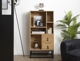 Βιβλιοθήκη Abbott Home Deco Factory με 5 ράφια και διαστάσεις 60x29x120cm - Aπόχρωση Ξύλου 3664944183396