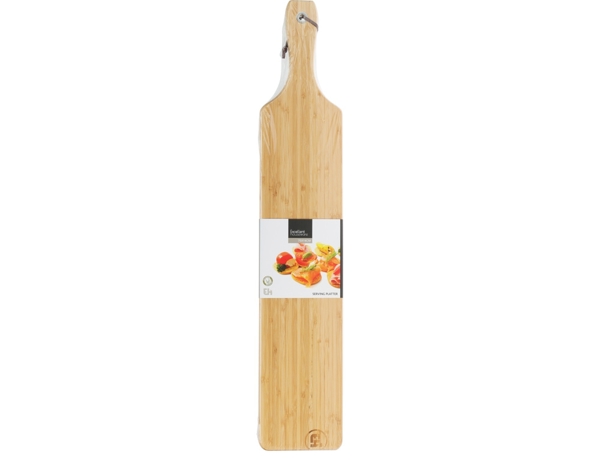 Ξύλο Κοπής με λαβή Excellent Houseware Ξύλο Bamboo, 75 x 14 x 1,8cm 8720573985369