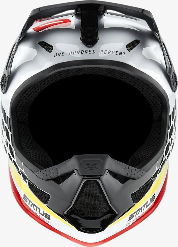 100% Κράνος Full Face STATUS DH/BMX Hellfire Κόκκινο, Μέγεθος XL (61-62 cm)