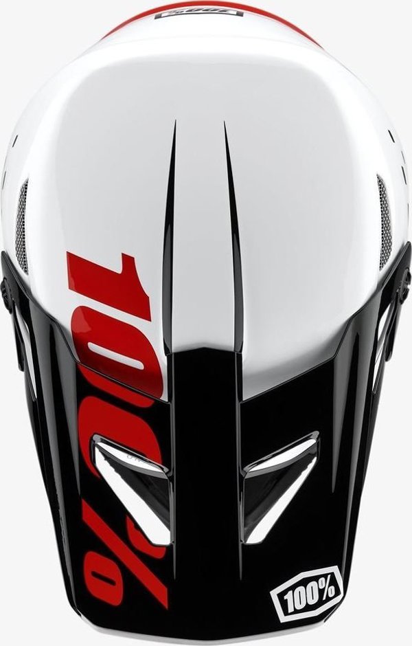 100% Κράνος Full Face STATUS DH/BMX Hellfire Κόκκινο, Μέγεθος XL (61-62 cm)