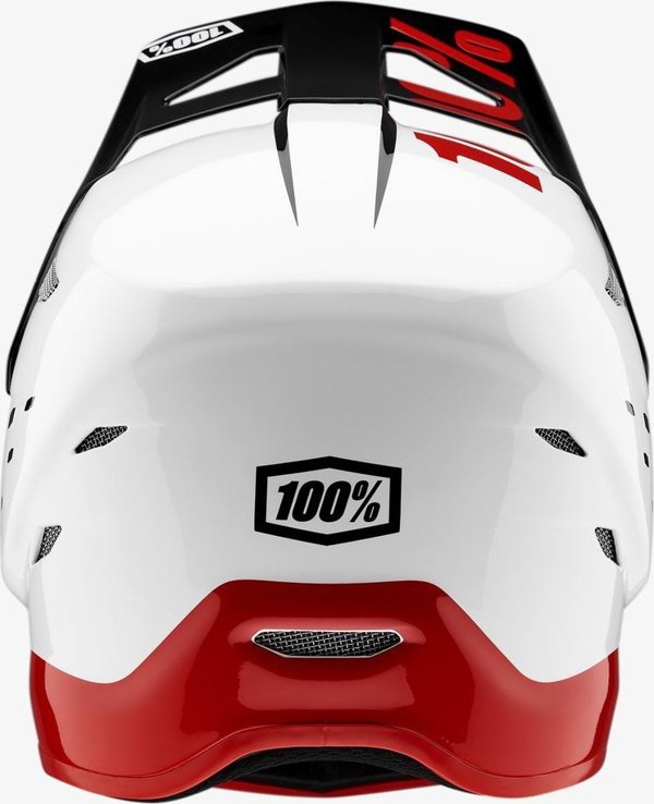 100% Κράνος Full Face STATUS DH/BMX Hellfire Κόκκινο, Μέγεθος XL (61-62 cm)