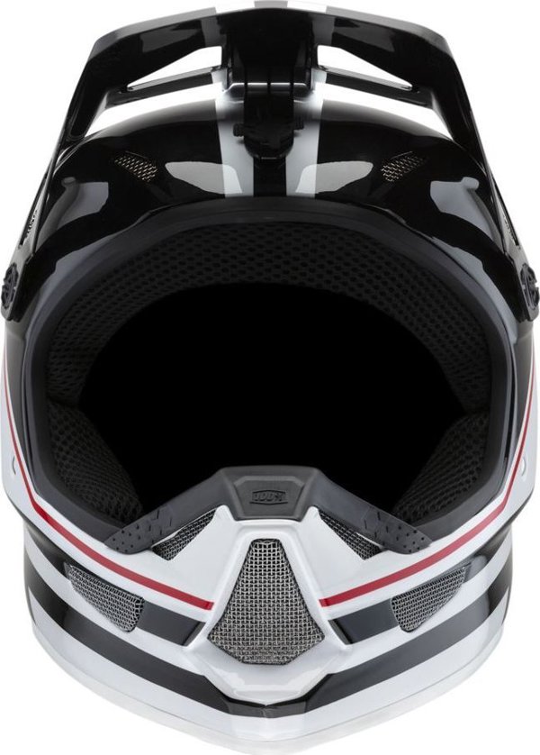 100% Κράνος Full Face Status DH/BMX Carby Silver, Μέγεθος XL (61-62 cm)