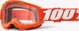 100% Strata 2 Junior Γυαλιά Motocross Πορτοκαλί με Διαφανή Αντιθαμβωτικό Φακό