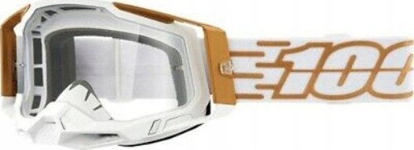 100% Racecraft 2 Mayfair Μάσκα Motocross με Διαφανή Αντιθαμβωτικό Φακό & 10 Αποσπώμενα (Tear-offs)