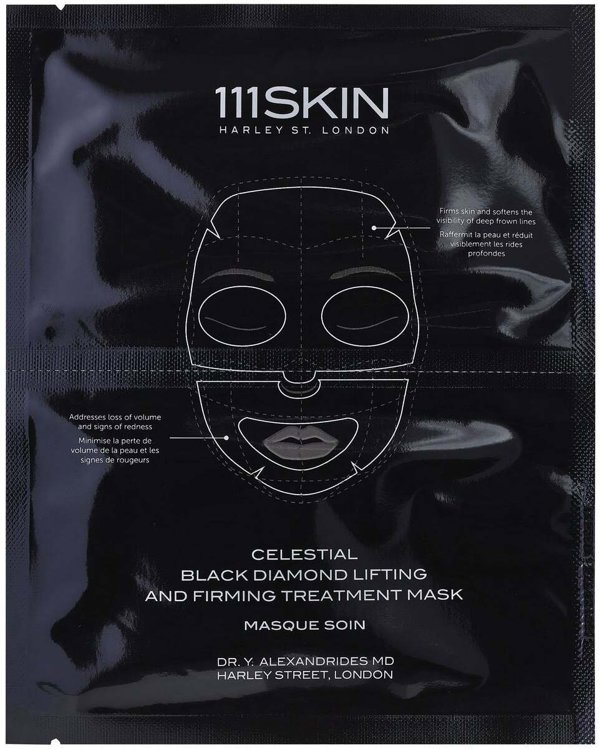 111SKIN_Black Diamond Lifting and Firming Treatment Mask maska do twarzy 5x31ml