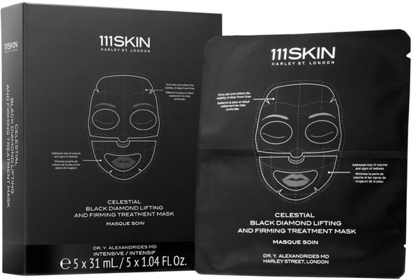 111SKIN_Black Diamond Lifting and Firming Treatment Mask maska do twarzy 5x31ml