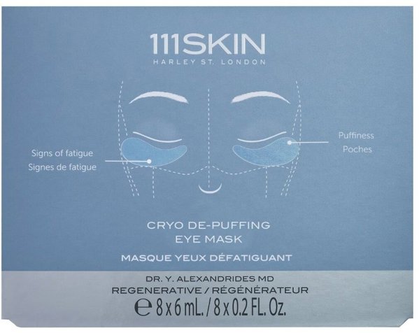 111SKIN_Cryo Depuffing Eye Mask maska pod oczy 8x6ml