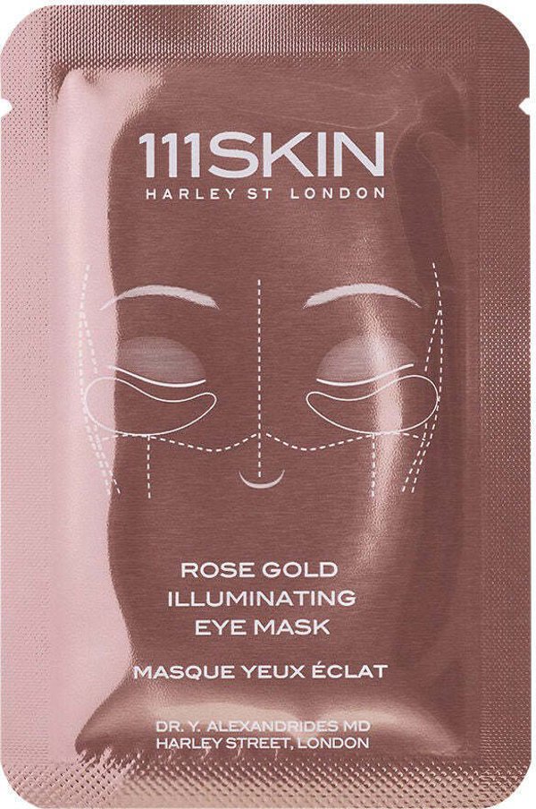 111SKIN_Rose Gold Illuminating Eye Masks maska pod oczy 8x6ml
