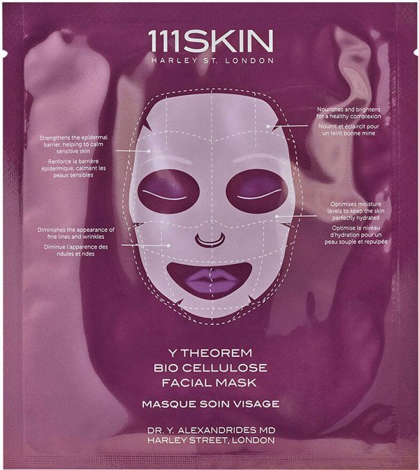 Μάσκα προσώπου 111SKIN_Y Theorem Bio Cellulose σε φύλλο 5x23ml