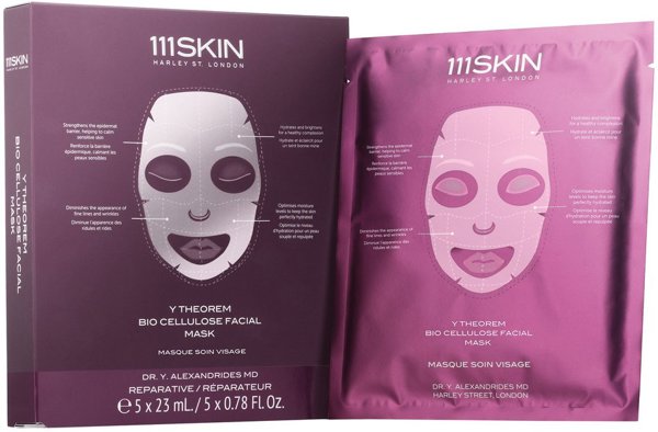 Μάσκα προσώπου 111SKIN_Y Theorem Bio Cellulose σε φύλλο 5x23ml