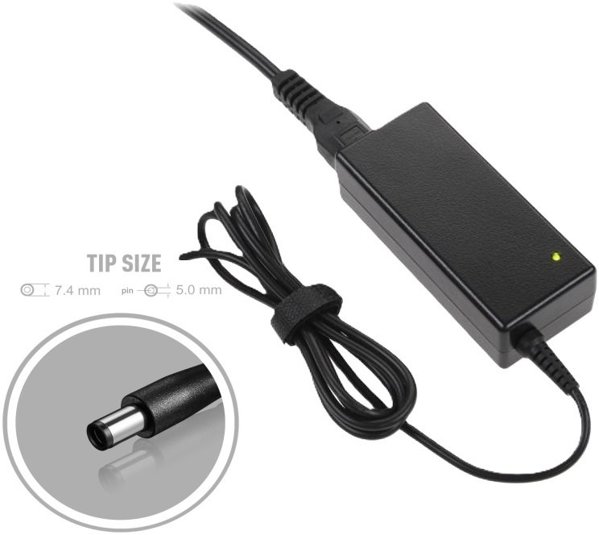 120W φορτιστής για φορητό υπολογιστή 18.5V 6.5A, 7.4x5.0mm + κεντρικός, HP