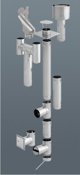 Spiroflex Ανοξείδωτος Λείος Σωλήνας 140mm, Μήκος 1m