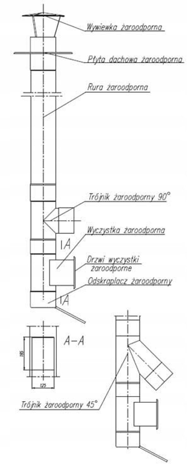 SpiroFlex Λεία Χαλύβδινη Σωλήνα, Φ150mm, Μήκος 1m