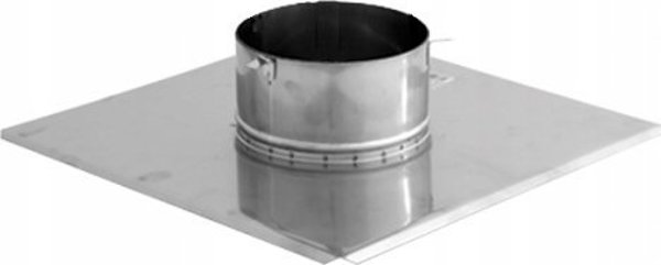 SpiroFlex Πλάκα Οροφής Εξαερισμού 180mm, 2 Ανοιχτή, Ανοξείδωτη