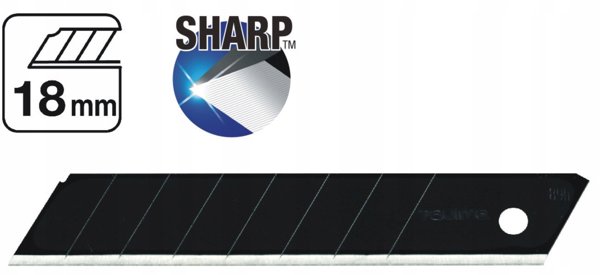 18MM TAJIMA RAZAR BLACK BLADES CB50RB 10