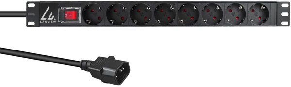 19" rack mount power strip,