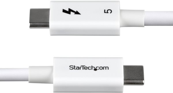 1M THUNDERBOLT 5 CABLE WHITE