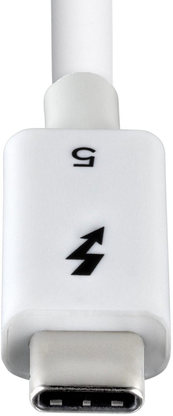 1M THUNDERBOLT 5 CABLE WHITE