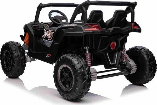 1PUNKT Pojazd UTV X3 Off-Road Czarny 4x200W 24V