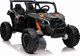1PUNKT Pojazd UTV X3 Off-Road Czarny 4x200W 24V