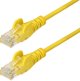 2.5M YELLOW SLIM CAT6 CABLE