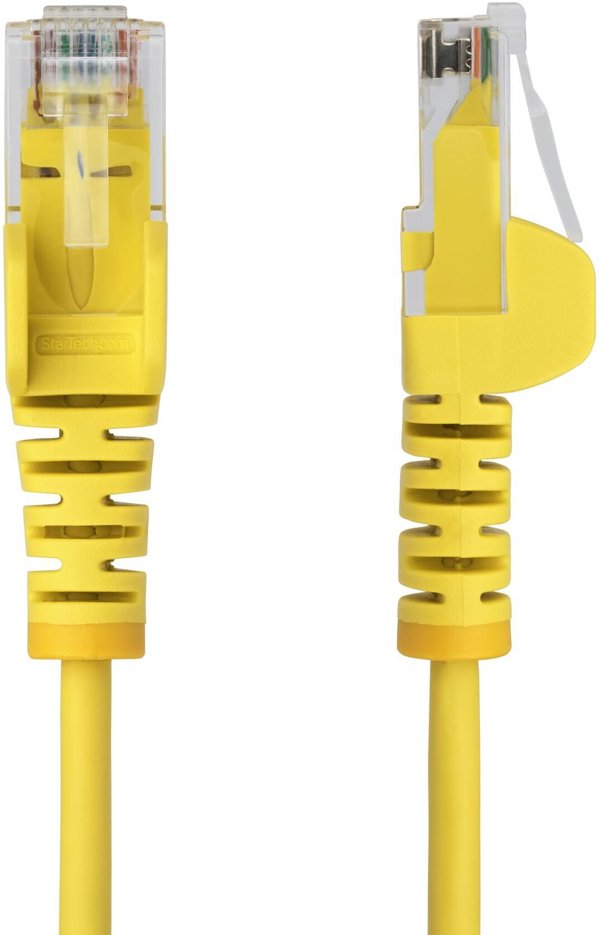2.5M YELLOW SLIM CAT6 CABLE
