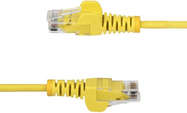 2.5M YELLOW SLIM CAT6 CABLE