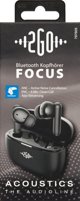 2GO Focus Zestaw sluchawkowy True Wireless Stereo (TWS) Douszny Polaczenia/muzyka Bluetooth Czarny