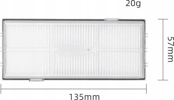 2x Ανταλλακτικό Φίλτρο Αέρα HEPA για Ρομπότ Xiaomi Roborock S8 / S7 PLUS / S8+
