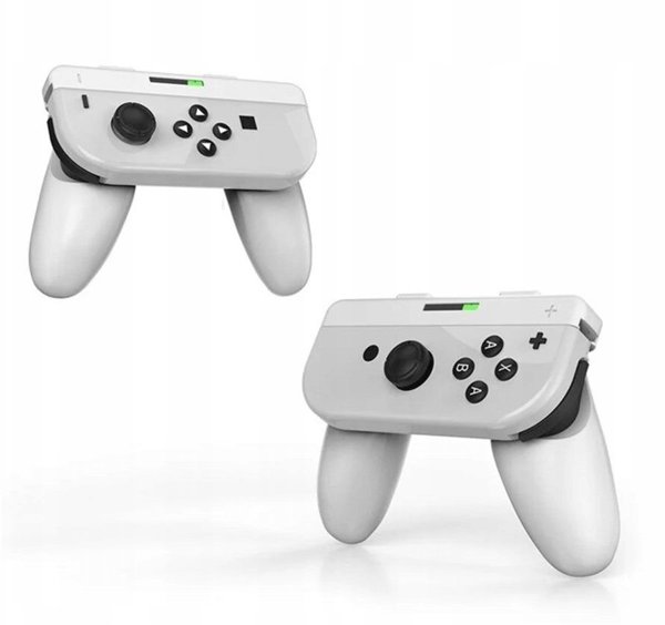 2x Χειρολαβές Pad για Joy-con Nintendo Switch / OLED / Jys-ns226 / 2x Λευκό