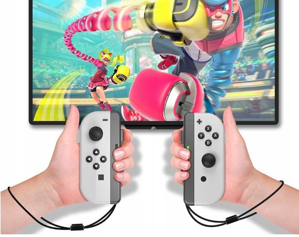 2x Χειρολαβές Pad για Joy-con Nintendo Switch / OLED / Jys-ns226 / 2x Λευκό