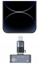 2x Mini Bezprzewodowy Mikrofon Krawatowy 100m Do Apple Iphone Lightning / Minipods K2 / Lightning / Czarny
