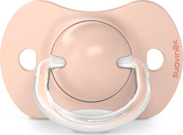 Suavinex Πιπίλα Φυσιολογική SX Pro Σιλικόνης, 6-18 Μηνών, 2 Τεμάχια, Dreams Ροδακινί